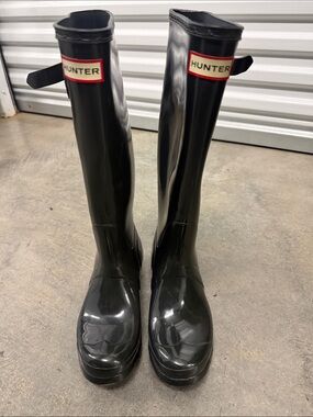 Hunter Gloss Tall Women's Rain Boots